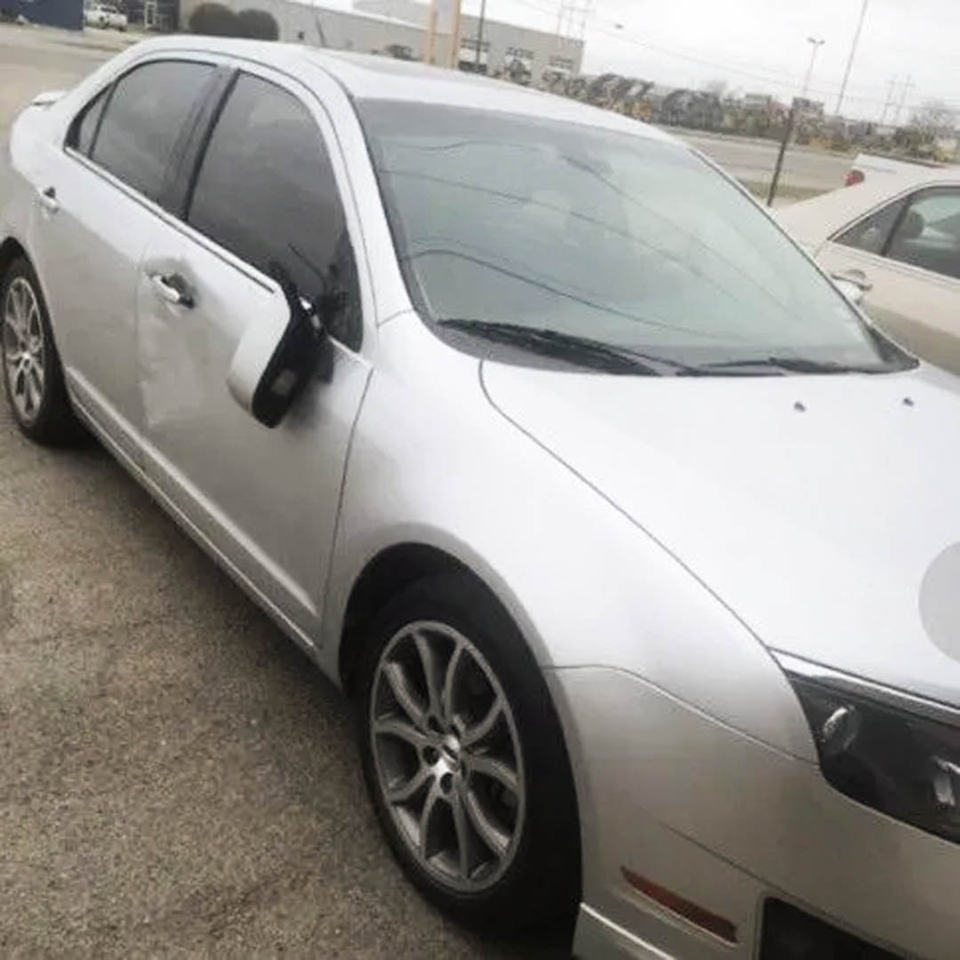 Vehicle repaired at D&D Collision Center in Abilene, TX (before)