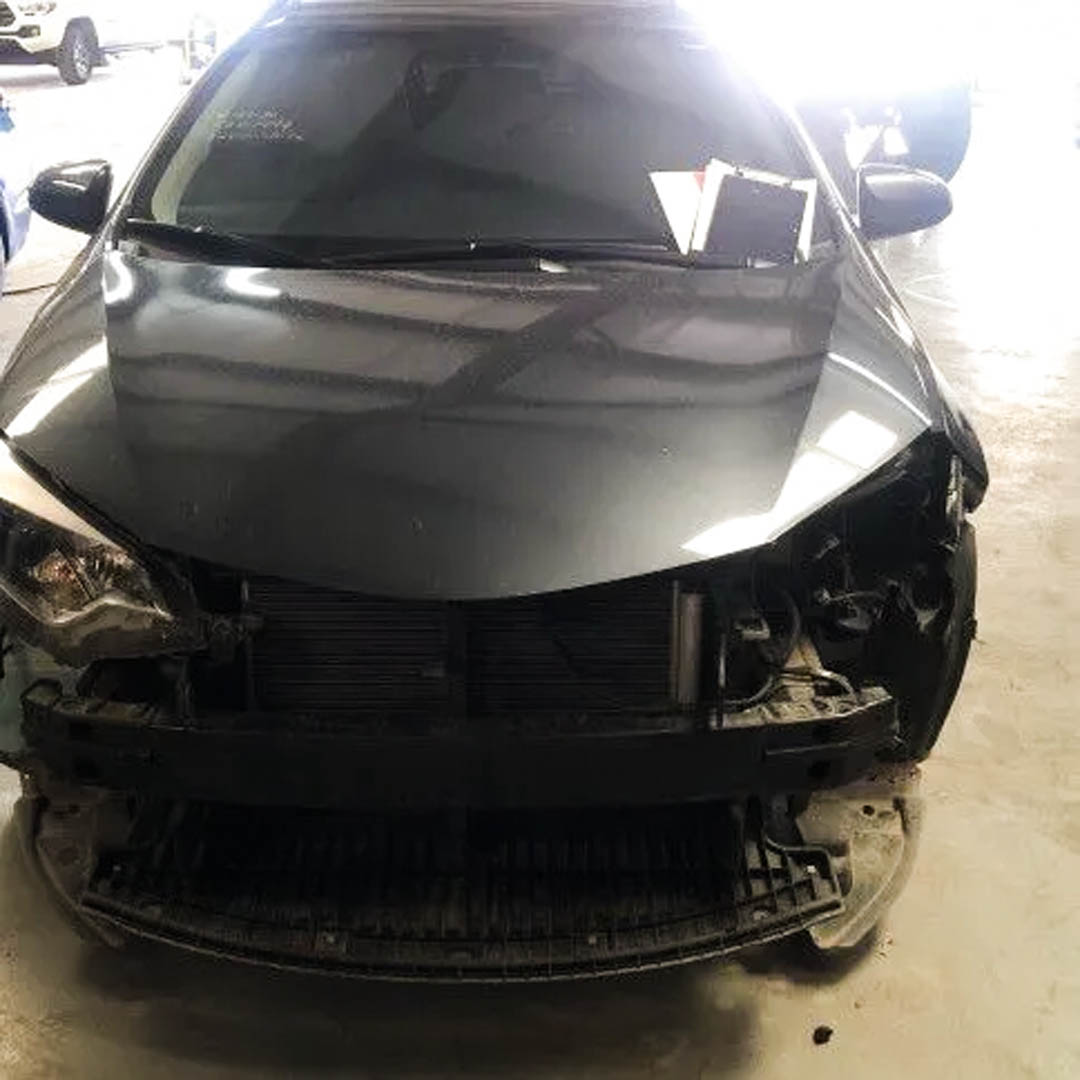 Vehicle repaired at D&D Collision Center in Abilene, TX (before)