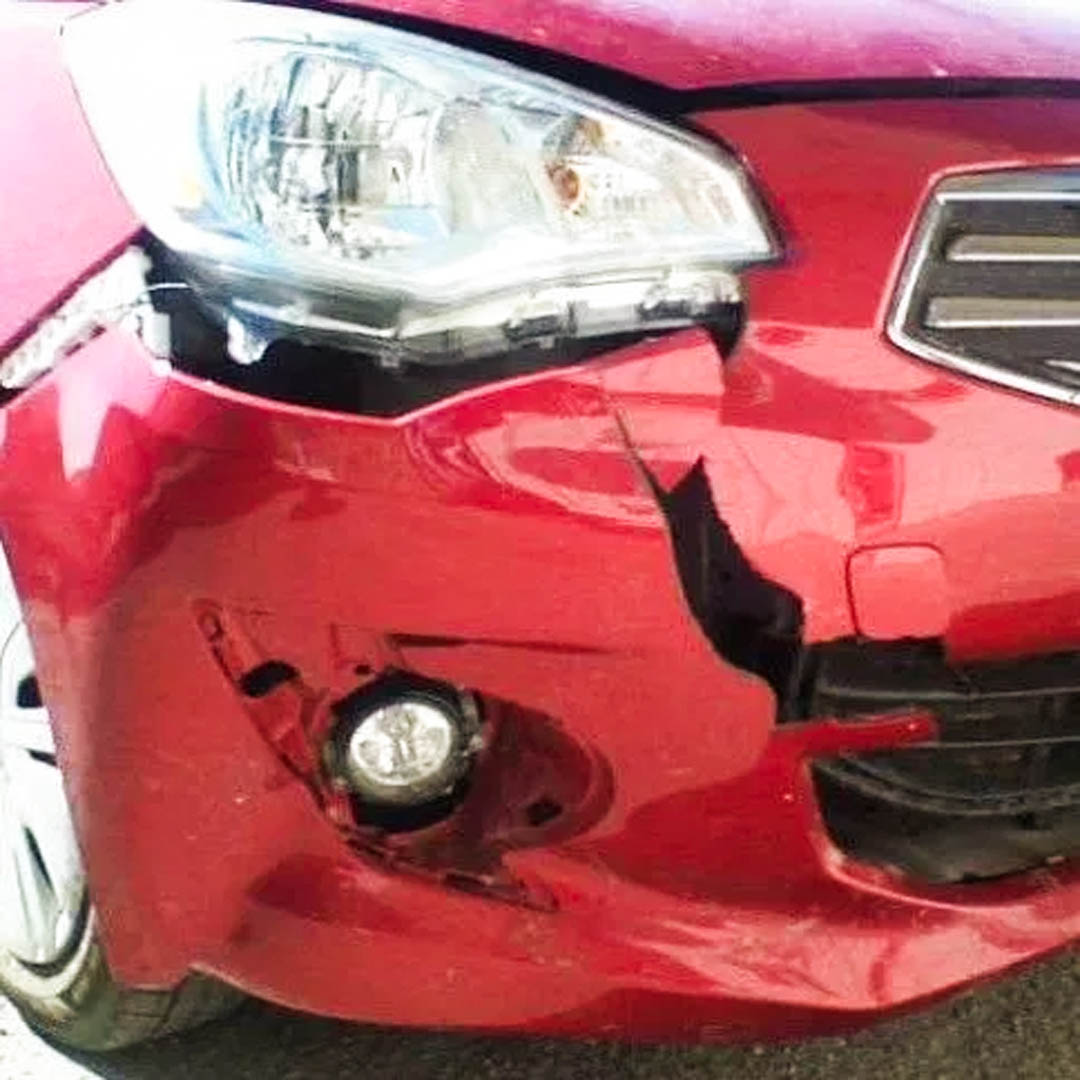 Vehicle repaired at D&D Collision Center in Abilene, TX (before)