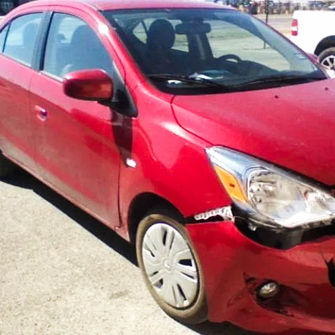 Vehicle repaired at D&D Collision Center in Abilene, TX (before)