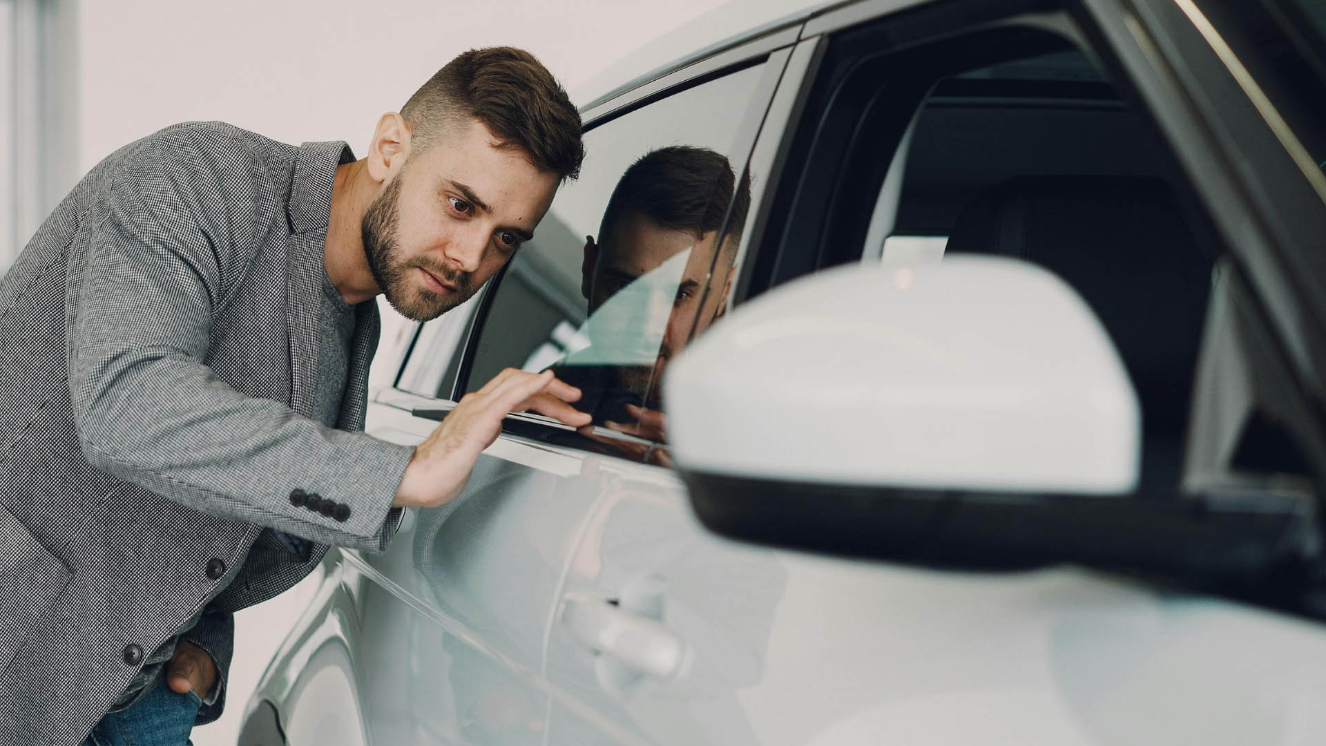 Educational graphic titled "How a Professional Detail After a Repair Can Boost Your Resale Value by 10%," showing a "split-screen" effect of a dull car interior next to a pristine, detailed cabin.
